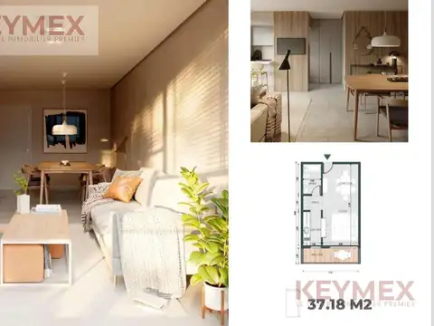 VENTA DEPARTAMENTO MONOAMBIENTE SAN MIGUEL BALCÓN TERRAZA