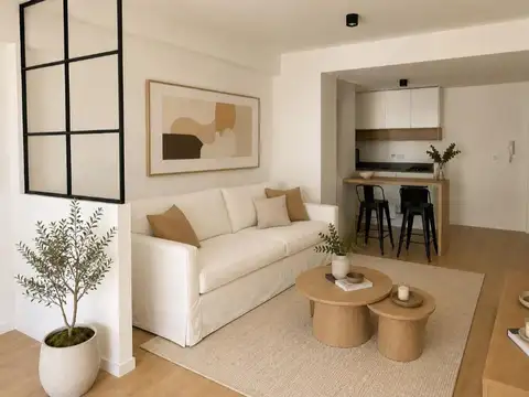 Departamento Monoambiente con 1 baño