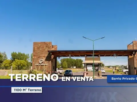 VENTA TERRENO EN LOS CANALES DE PLOTTIER 
