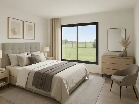 Casa 3 ambientes con 1 baño