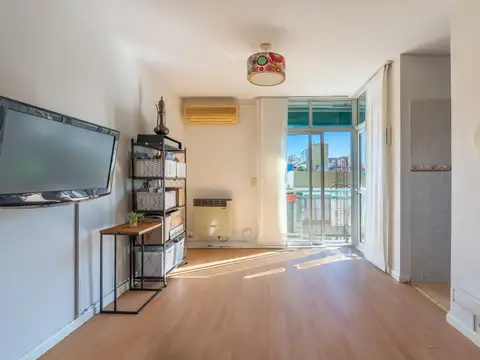 Departamento 2 ambientes con 1 baño