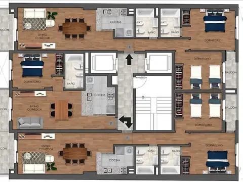 VENTA DEPARTAMENTO 2 DORMITORIOS MARTIN