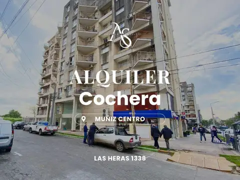 Cochera En Alquiler En Muñiz
