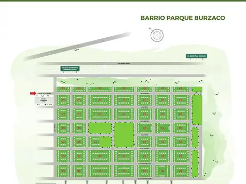 Lotes en Barrio "Parque Burzaco" - Zona Sur