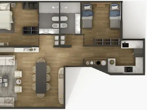 Departamento en de Categoria en Recoleta