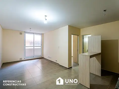 Balcarce y Santa Fe - Dpto de 1 Dormitorio. Cochera disponible.