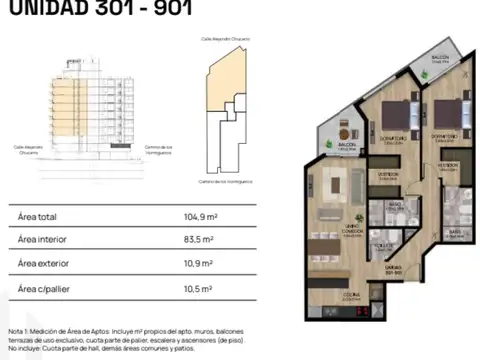 VENTA APARTAMENTO 2DORM 2B 1 TOILET POCITOS POZO