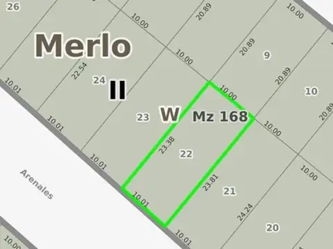 LOTE A LA VENTA CON EDIFICACION