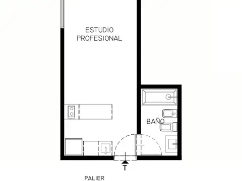 Departamento en Venta en Parque Chacabuco, USD 66.000
