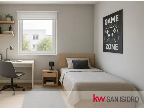 Casa 3 ambientes con 2 baños