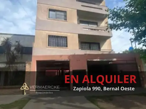 Alquiler de departamento en Bernal Oeste