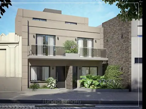 VENTA EXCELENTE TRIPLEX 4 AMB. C/PARQUE PARRILLA