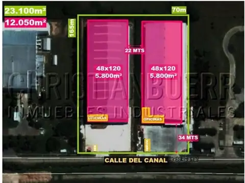 Galpon en Alquiler en Fatima Estacion Empalme, USD 60.000