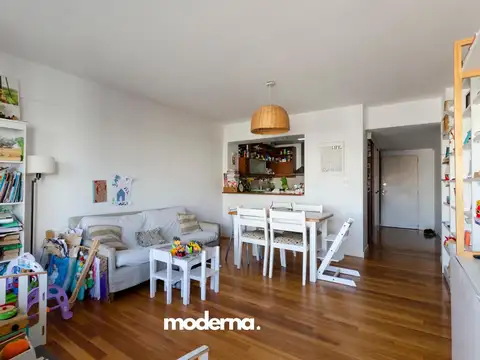 Departamento 3 ambientes con 2 baños