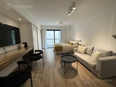 DEPARTAMENTO MONOAMBIENTE  EN ALQUILER TEMPORARIO, PALERMO HOLLYWOOD.