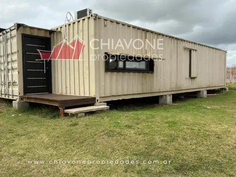 Casa contenedor amoblada con pileta en General Hornos