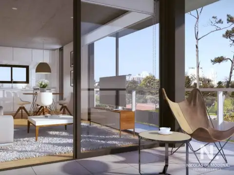 Departamento 2 ambientes con 1 baño