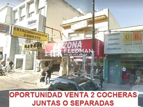 2 cocheras juntas o separadas
