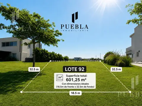 Lote en Venta 601m² OPORTUNIDAD - Barrio Ceibos, Puertos del Lago
