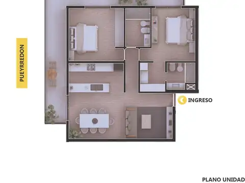 Departamento en Venta en Nuestra Señora De Lourdes, Rosario