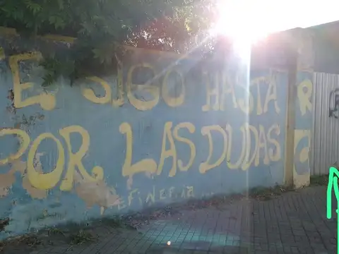 Terreno en Venta 12  mts Fondo
