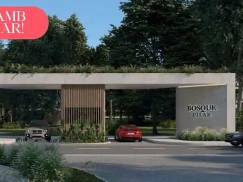 VENTA DEPARTAMENTO con terraza- BOSQUE PILAR