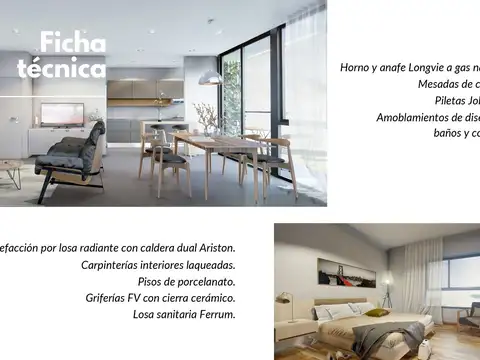 Departamento en Venta de 2 dormitorios