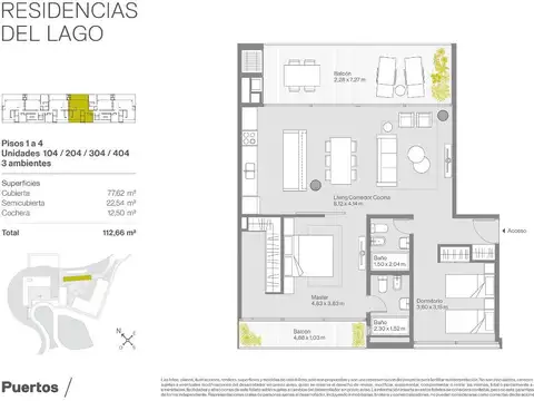 Departamento en Venta 2 años