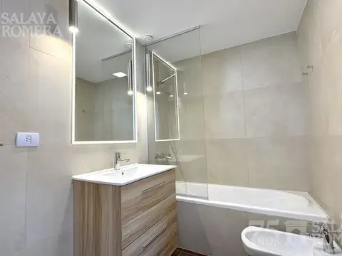 Departamento 2 ambientes con 1 baño