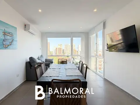 Departamento 2 ambientes con 2 baños