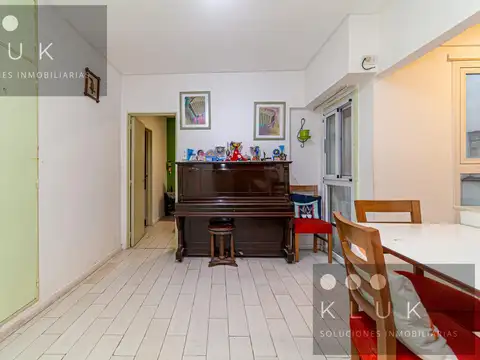 Departamento dos ambientes en Recoleta