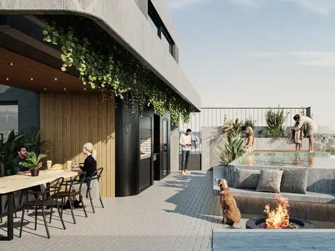 Departamento 4 ambientes con 2 baños