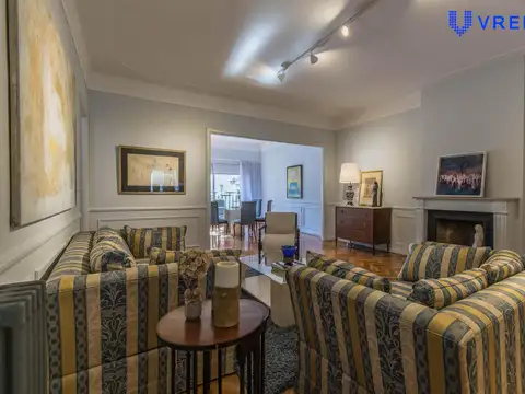 Depto. de 5 amb. amoblado y equipado c/ dep. serv. c/ expensas y serv. inc. en Quintana al 300