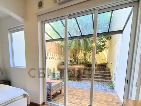 ALQUILER DE MONOAMBIENTE AMUEBLADO, EQUIPADO CON JARDÍN PROPIO EN PLENO RECOLETA.
