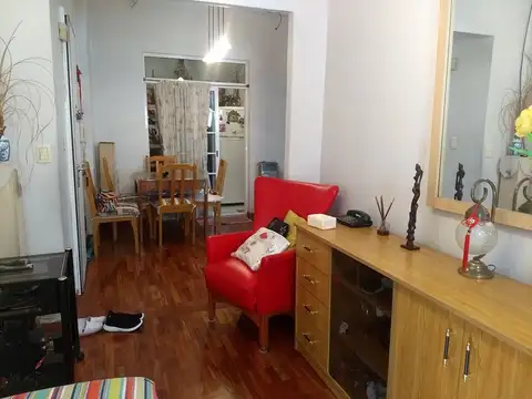 Departamento 2 ambientes con 1 baño