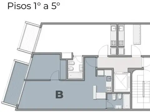 Departamento en Venta en Caballito, USD 129.000