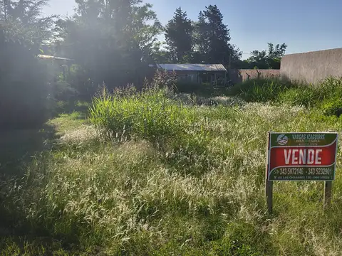 Terreno en Venta 30  mts Fondo