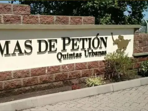 Oportunidad de lote en Lomas de Petión, barrio cerrado en Alejandro Petión, Cañuelas.