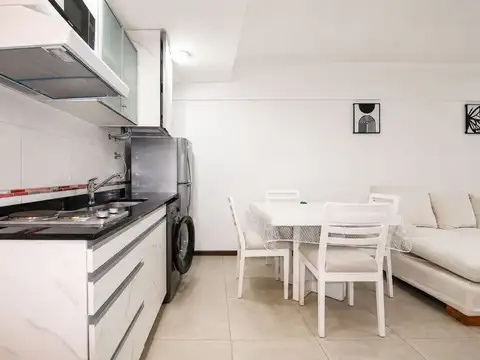Monoambiente con cochera, completamente equipado