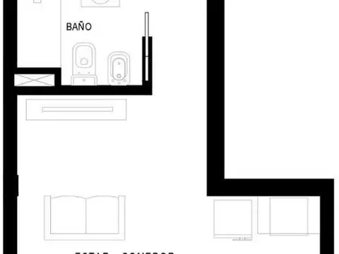 Departamento en Venta de 2 ambientes