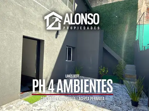 PH 4 Ambientes con Patio en Venta en Lanusita
