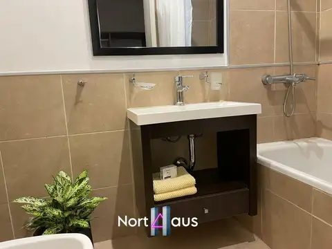 Departamento Monoambiente con 1 baño