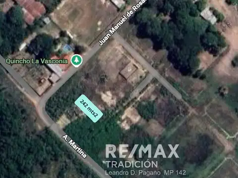 Terreno en venta Barrio Santa Lucía ex B insssep