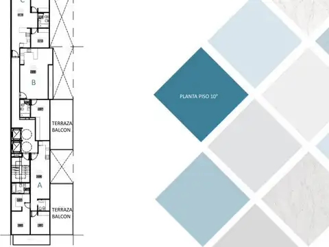 Departamento 3 ambientes con 1 baño