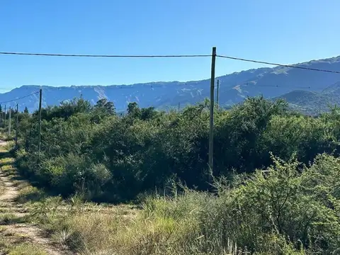 Terreno en Cortaderas a 6 cuadras de la Plaza