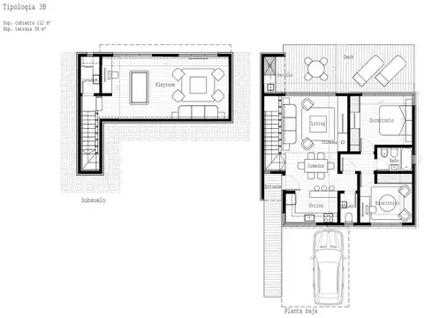 Depto Tipo Casa en Venta de 2 dormitorios