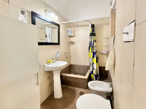 Departamento 2 ambientes con 1 baño