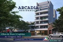 Emprendimiento en Coghlan de  1 y 2 Dormitorios