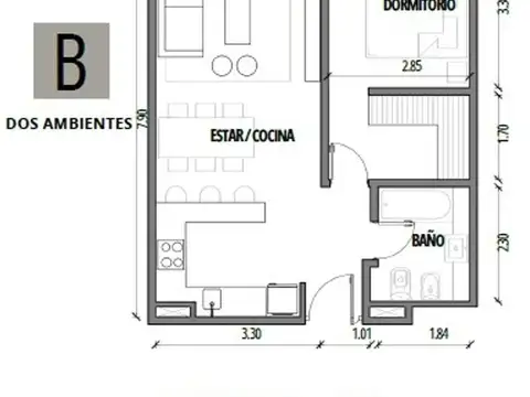 Departamento en Venta al Sureste