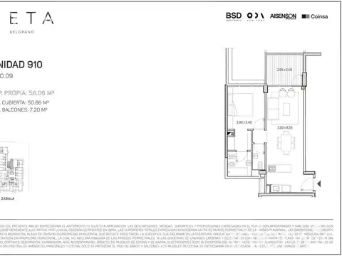 Departamento - Belgrano